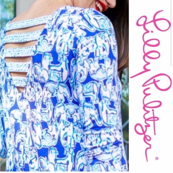 Lilly Pulitzer “get trunky” dress - Picture 2 of 7